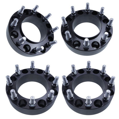 1.5" (38mm) Titan Wheel Spacers for Ford F250 F350 Excursion | 8x170 | 124.9 Hubcentric |14x1.5 Studs |  Set of 4 | Titan Wheel Accessories
