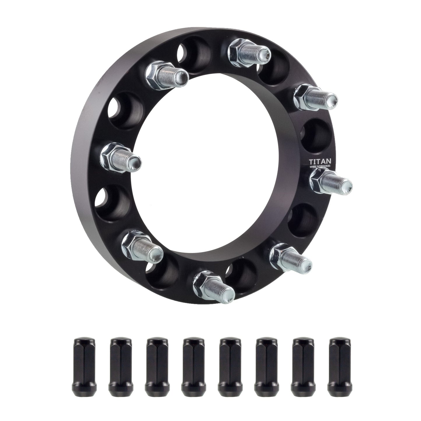 2" (50mm) Wheel Spacers for Ford F250 F350 Super Duty | 8x170 | 14x1.5 Studs |