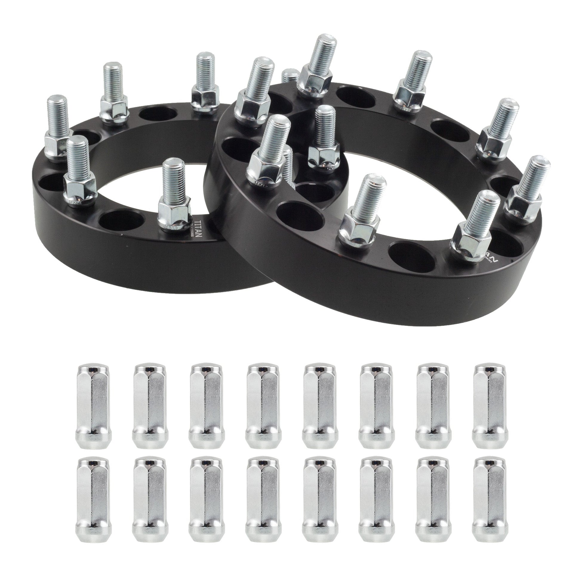 1.5" Titan 8x170 to 8x6.5 Wheel Adapters | Ford to Chevy/GMC/Dodge Adapter | Titan Wheel Accessories