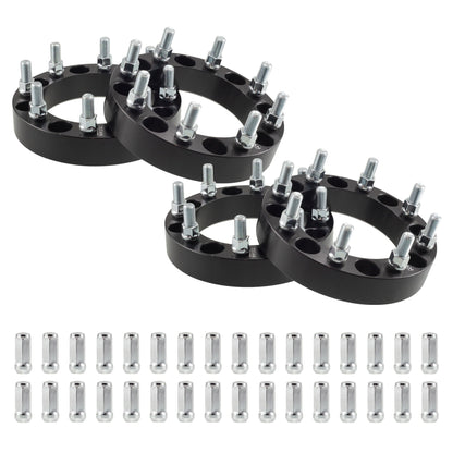 2" (50mm) Titan Wheel Spacers for Nissan NV Ram 2500 3500 | 8x6.5 | 121.3 Hubcentric |14x1.5 Studs |